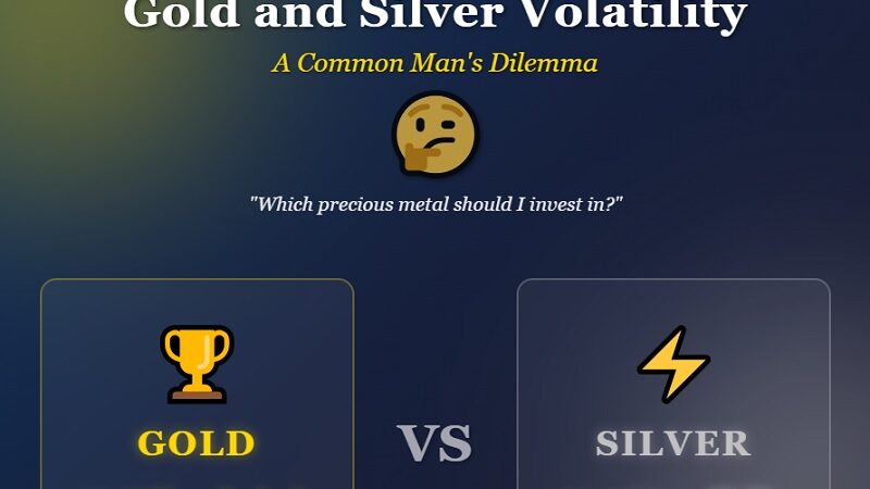 Gold and Silver Volatility: A common man dilemma