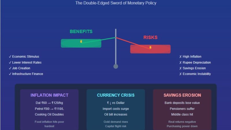 What will happen  RBI prints more money ?