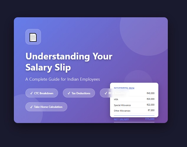 Understanding Your Salary Slip: A Complete decode for Indian Employees