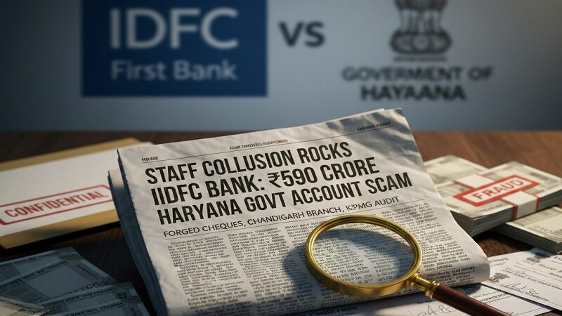 IDFC FIRST bank 590 Cr Fraud: How it happened