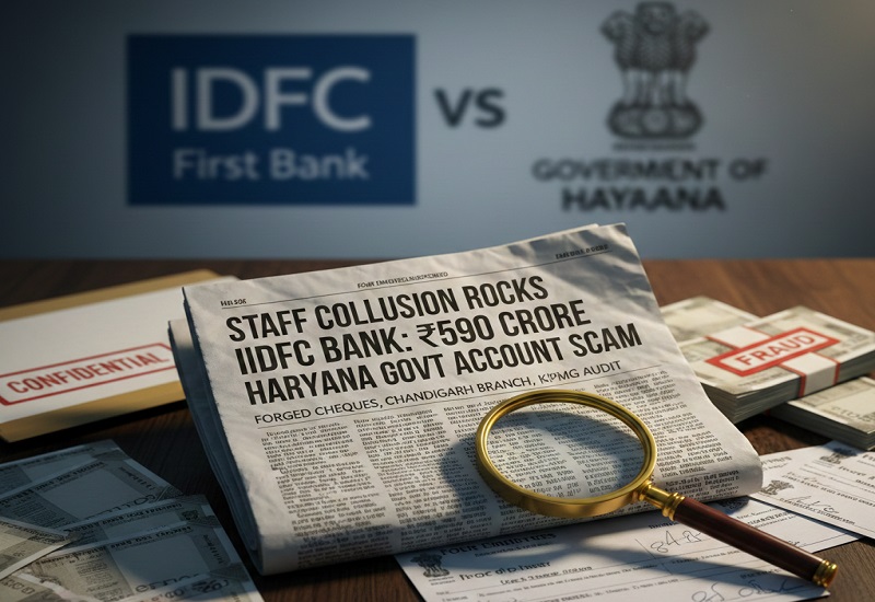 IDFC FIRST bank 590 Cr Fraud: How it happened