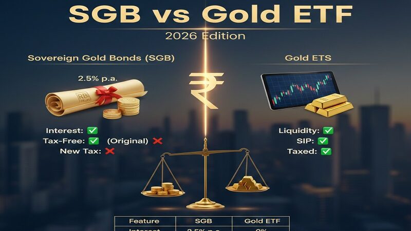 SGB vs. Gold ETF: Which is the Best Way to Buy Gold in India (2026 Edition)?