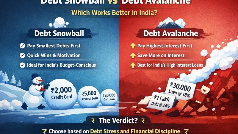 Debt Snowball vs. Debt Avalanche — How to become debt free in 2026