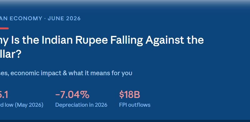 Why is the Indian Rupee Falling? Causes & Economic Impact (2026)
